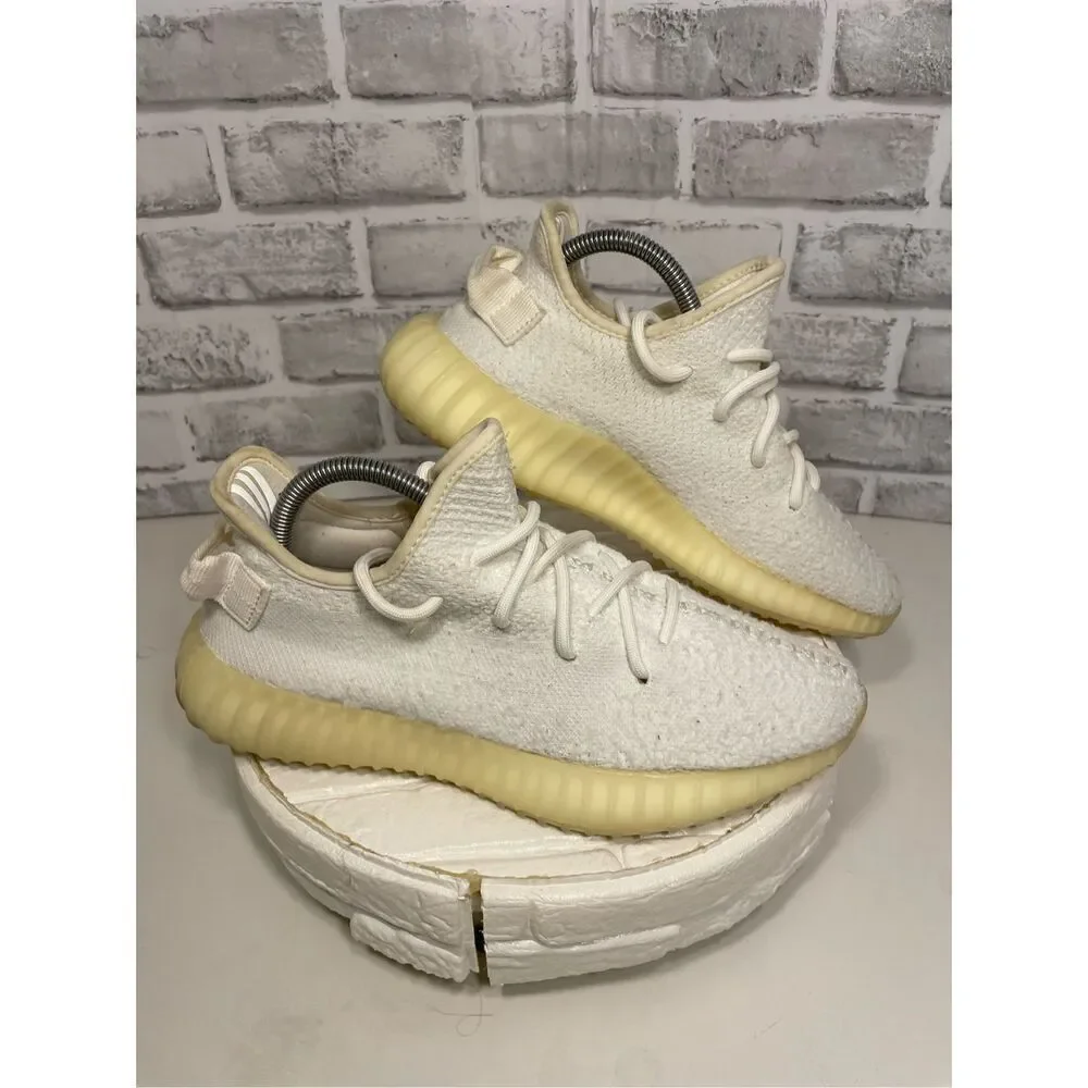 ADIDAS YEEZY BOOST 350 V2 USED SIZE 7 CREAM TRIPLE WHITE CP9366 for men